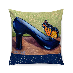 Shoe Pillow - Navy Mood Velvet
